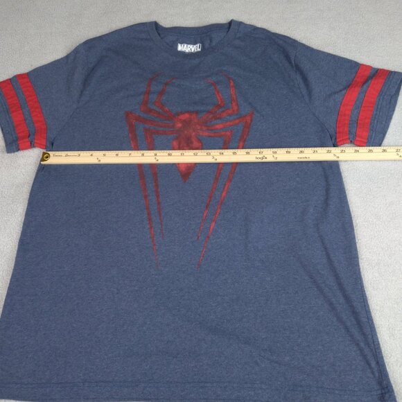Spider-Man Marvel Retro Graphic Tee Men’s XXL Crew Neck Short Sleeve - Picture 10 of 11
